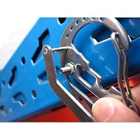Edelstahl-Schlüsselanhänger, Multi-Tool, tragbarer EDC-Flaschenöffner und Schraubendreher, kompaktes Outdoor-Camping-Zubehör – Ansicht 3