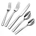 Brightown 45-Piece Silverware Flatware Cutlery Set in Ergonomic Design Size and Weight, Durable Stainless Steel Tableware Service for 8, Dishwasher Safe