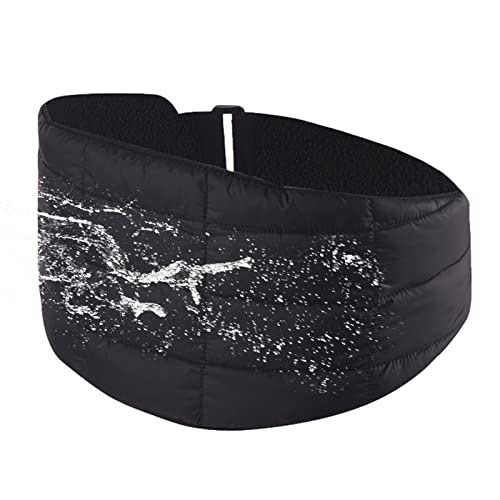 cintura quente | Almofada quente – Bolso interno do cinto, tecido lã polar, cintura ajustável para e