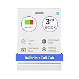 Equator 24″ Built-In Dishwasher with 3rd Rack – Top Control, 15 Place Settings, 8 Wash Cycles, Energy Star, Quiet 51 dB in White