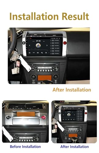 Autoradio Android 12 écran tactile 10" GPS Bluetooth Carplay pour Citroën C4 - 7