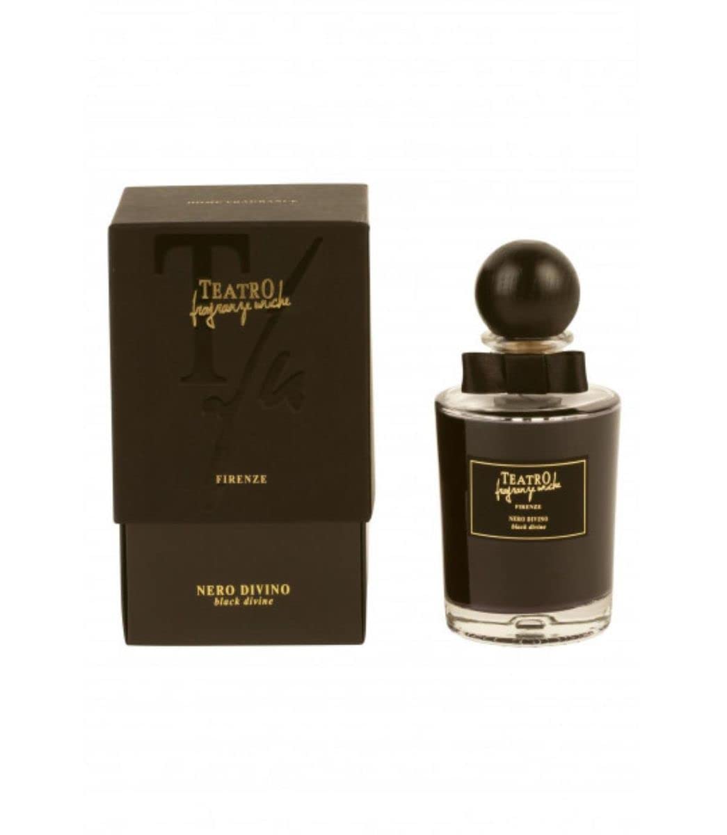 Teatro Fragranze Uniche - Nero Divino Diffusore 250 ml + Bastoncini New