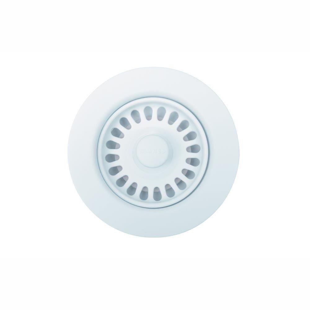 Blanco Bl441096 Silgranit Ii Coordinated Sink Waste Disposer Stopper And Strainer, White