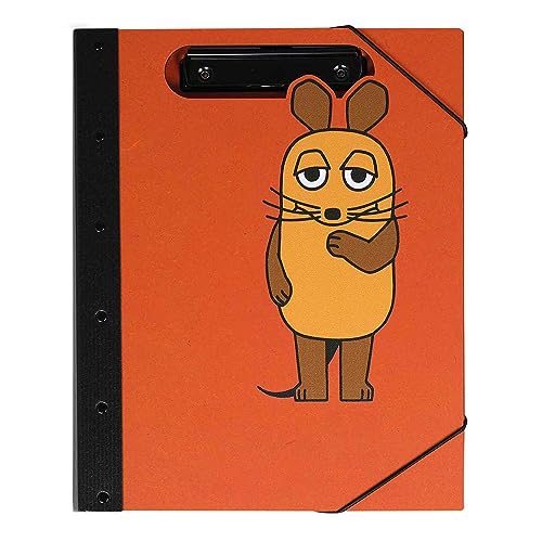 Preisvergleich Produktbild Werkhaus PP9824 Die Maus Stabile Klemmmappe A4 mit der Maus