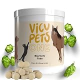 Vicupets Bierhefe Hund - Bierhefe Tabletten - Hefetabletten für Hunde Katzen oder Pferde - 100% Natürliche Bierhefetabletten ohne Kleber oder Füllstoffe - 500 Stück (750 Gramm)