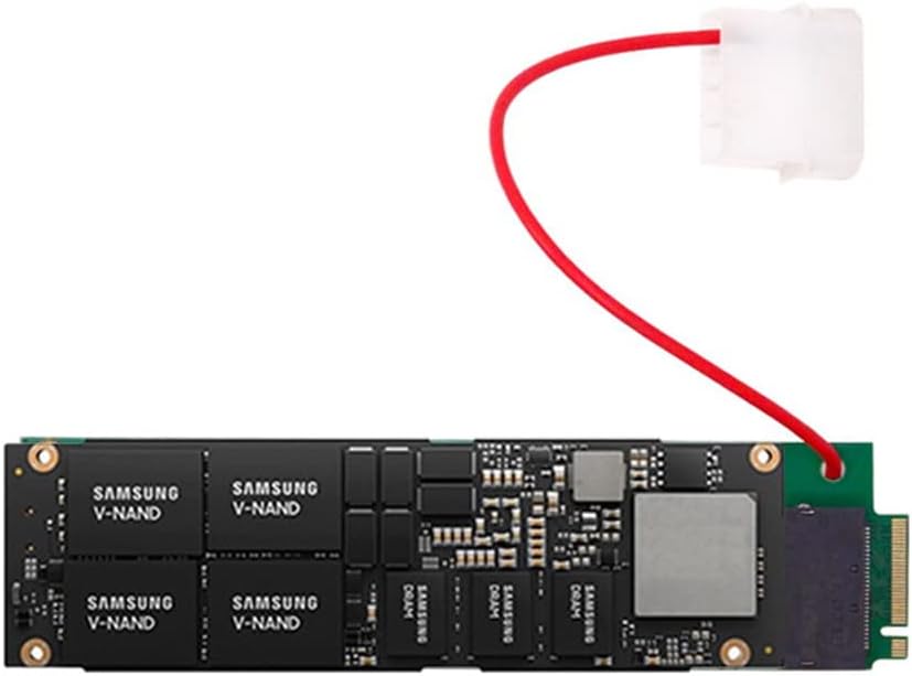 Ruler 1U GEN-Z EDSFF Short SSD E1.S to NVMe NGFF M-Key 4X Host Carrier Adapter with Power