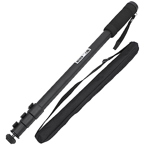 HOMSFOU Portable Monopod Extendable Rod Camera Monopod Stick for DSLR Camcorder and Video Cameras