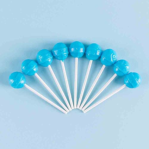 Dum Dums Cotton Candy Lollipops - Bulk Candy Box with Lollipops Individually Wrapped, Single Flavor Gourmet Suckers - 50 Count