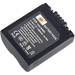 Bateria Camara Panasonic Lumix DSTE CGR-S006E S006E Batería compatible con Panasonic Lumix DMC-FZ30, DMC-FZ50, DMC-FZ28, DMC-FZ18, DMC-FZ8, DMC-FZ38, DMC-FZ35, DMC-FZ7