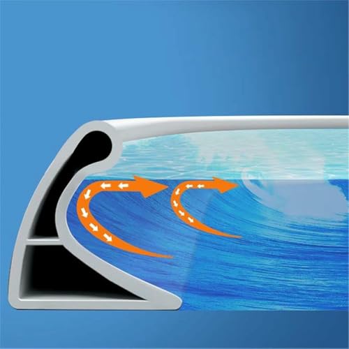 Barrage d'eau pour douche bloqueur silicone cuisine évier