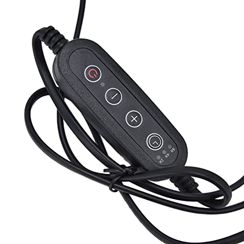 Lâmpada de réptil, lâmpada de calor de répteis Uva Uvb de 110 V, tubo flexível de 360 graus, suporte