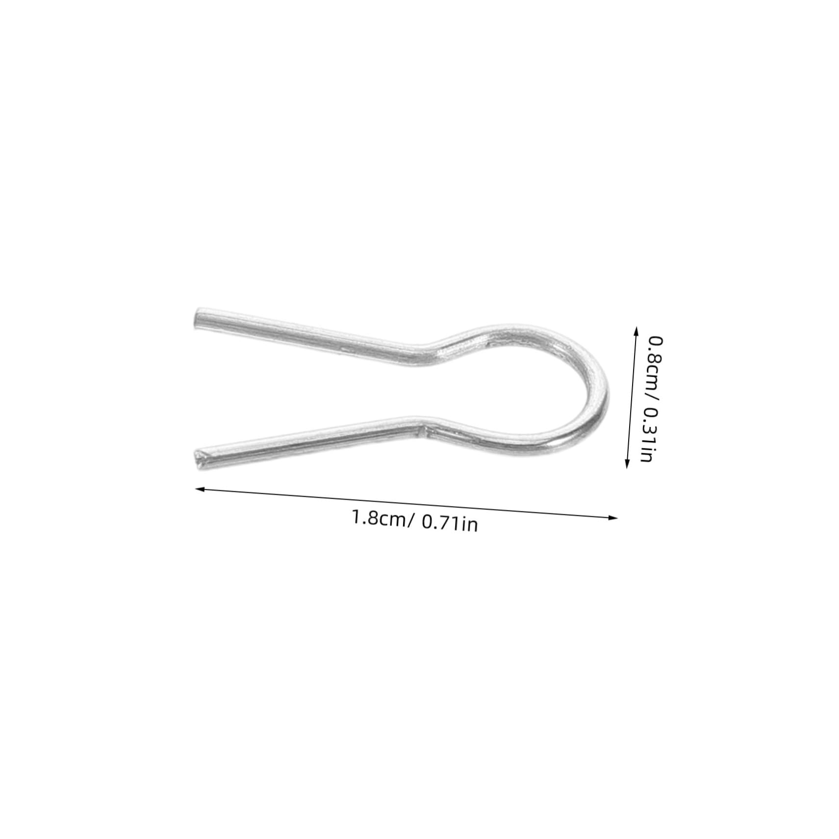 ULDIGI High Temperature R-Type Burn Needles 100pcs Pottery Kiln Hanging Pins Nonstick Durable for Ceramic Firing