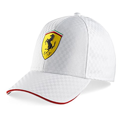 Ferrari Racing Check Cap (White)