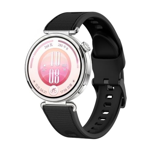 VeveXiao �V���R���r���v�X�g���b�v Garmin Vivoactive 4S�AVenu 3S Venu4 41mm�AForerunner 255S 265S�A18mm �N�C�b�N�����[�X�X�|�[�c�X�g���b�v Huawei Watch GT 7 GT6 