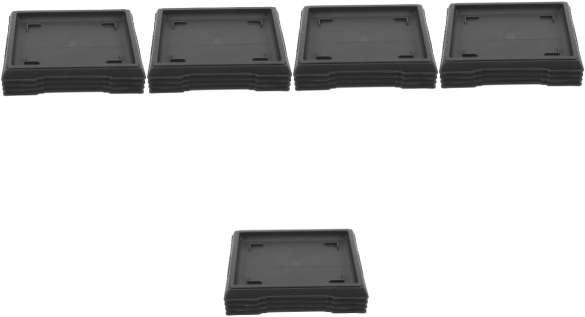 Kisangel 20pcs Planter Saucers Plant Drainage Trays Heavy Duty Dish Drainer Tray for Plants