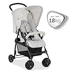 Hauck Disney Buggy Sport, Ultra Leicht - nur 5,9 kg, Klein Zusammenklappbar, Reisebuggy mit Liegefunktion, Sonnenverdeck, Großer Korb, Pooh Exploring Grau Beige, 1 Stück (1er Pack)