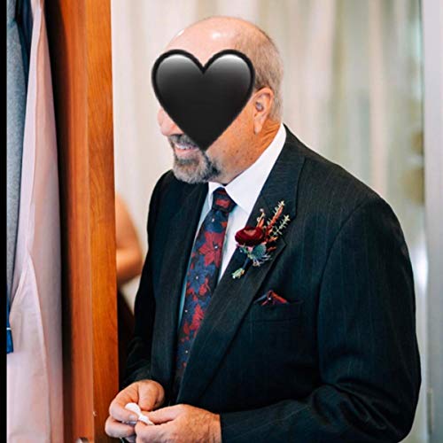 Dubulle Burgandy And Navy Blooming Floral Mens Necktie With Hankerchief Burgundy Ties For Men Wedding #TOP5