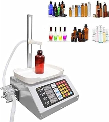 XAWSOP Automatic Liquid Filling Machine with Numerical Control, High Precision Peristaltic Pump for Essential Oils, and Cosmetics,