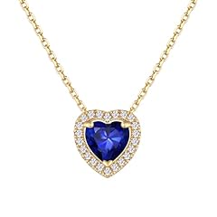 Blue Sapphire-14K Gold Plated