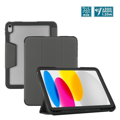 MOBILIS Ultra wzmocnione przezroczyste plecy i narożniki ochronne do iPada 11'' 2025 (11 gen) iPad 10,9'' (10th gen) szare