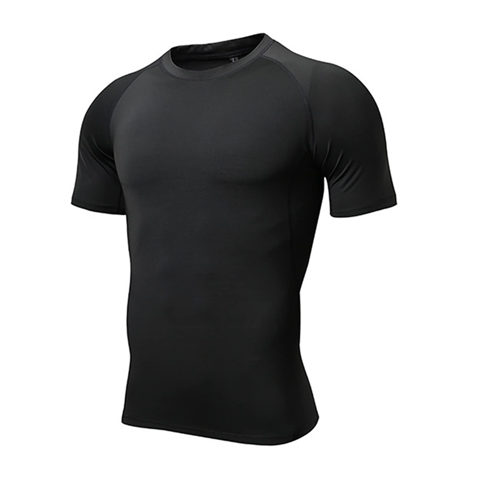 Camiseta Deportiva Hombre Manga Corta Secado Rápido Ropa Fútbol Correr Gimnasio Transpirable Cómoda