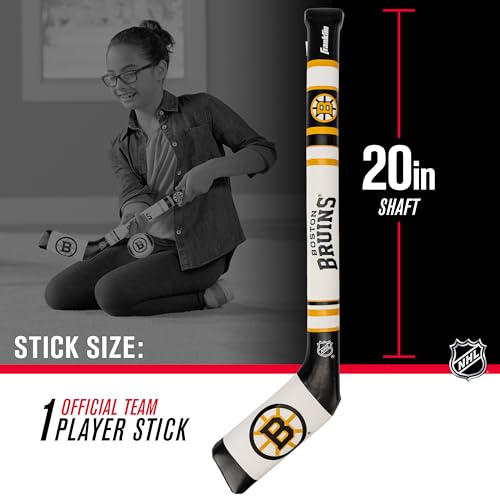 Image of Franklin Sports NHL Team Mini Soft Hockey Stick Set - NHL Team Soft Foam Mini Hockey Stick and Ball - Great Toy for Kids