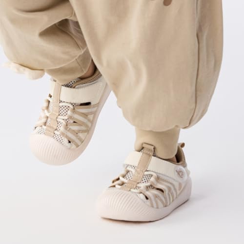 Balabala Toddler Girls Boys Sandals Breathable Walking Shoes Lightweight Sport Sandals Mesh Upper Toddler Sneakers with Hook and Loop2