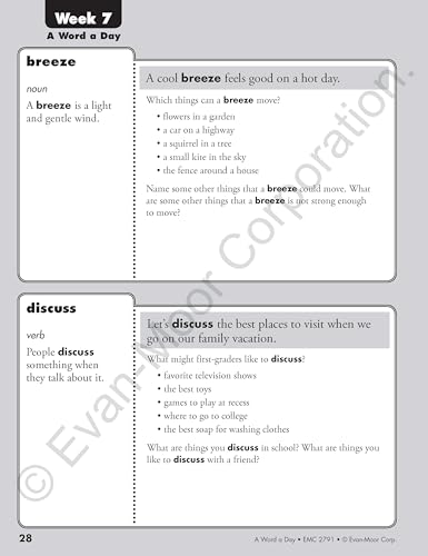 A Word a Day, Grade 1 Teacher Edition - Image 2