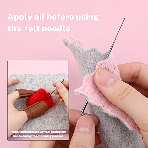 image for Mayboos Needle Felting Kit,Needle Felting Pad,Needle Felting Tool with