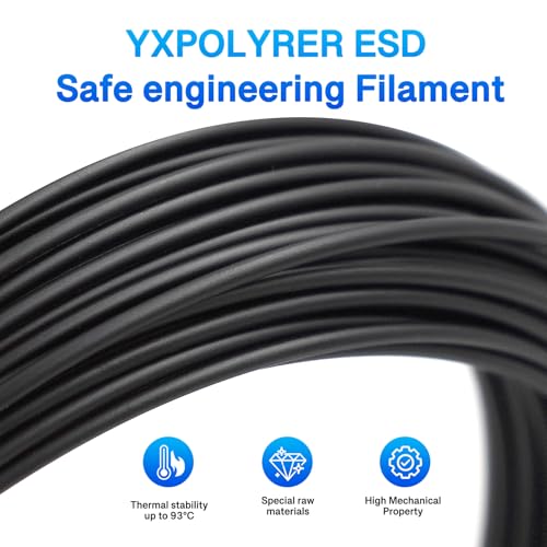 Image of ABS-ESD Filament 50g 1.75mm ABS Safe Electrostatic Discharge Permanent Antistatic 3D Printer Filament