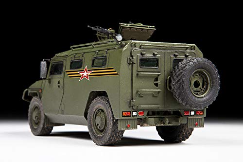 Amazon | ズベズダ 1/35 ロシア 装甲車 GAZ ティーグル プラモデル