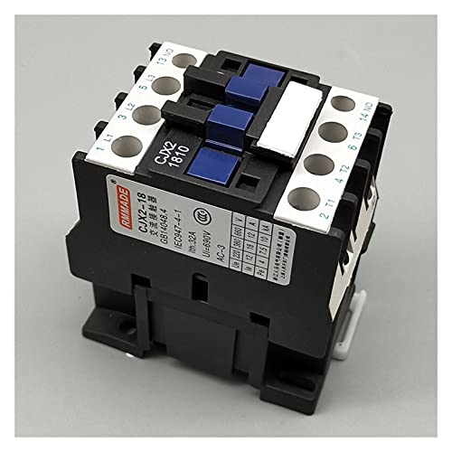 Contacteur CJX2-1810 triphasé 18A pour réparer panne de moteur sur rail DIN
