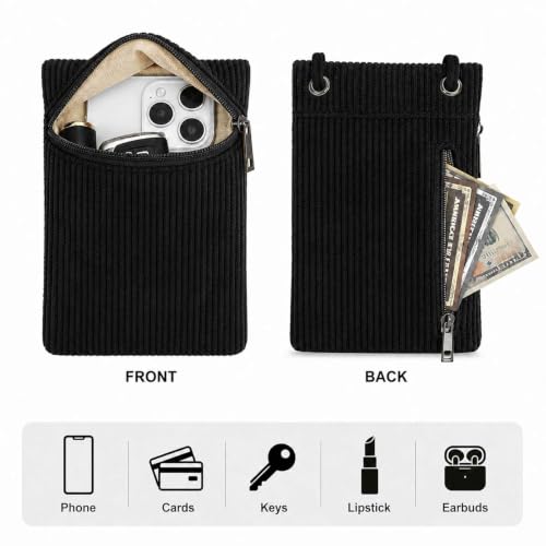 Image of Small Crossbody Women Cell Phone Purse Wallet Bag With Shoulder Strap