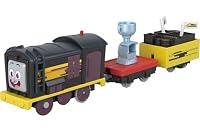 Thomas & Friends Deliver The Win Diesel Motorized Battery-Powered Toy Train Engine for Preschool Kids Ages 3 Years and Older