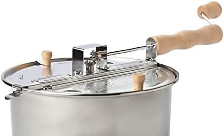 Appliances Spin-n-Pop Spinner 6 ½ Quart Stovetop Popcorn Popper