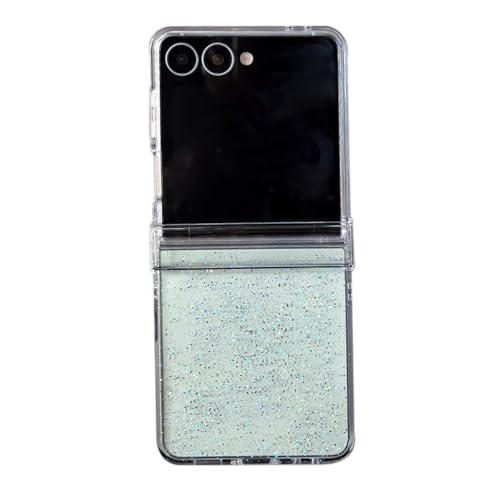 Design esthétique et paillettes : coque transparente pour Samsung Galaxy Z Flip 7 haut de gamme