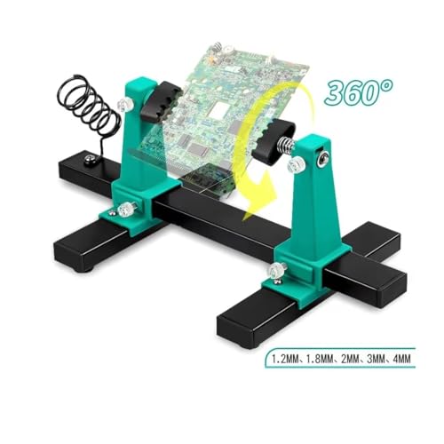 Image of 200mm Adjustable PCB Holder 360 Rotation Printed Circuit Board Jig Soldering Assembly Stand Clamp Repair Tools PCB Holder Help To Soldering More Convenient
