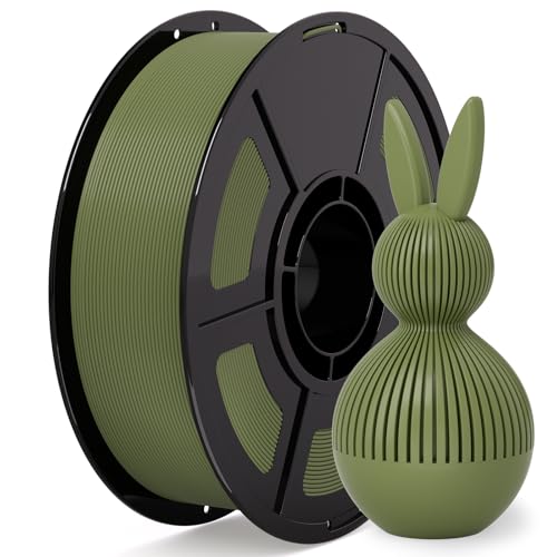 Image of 3D Printer PLA Filament Olive Green 30-300mm /s for Bambu Lab AMS,AMSLite | High toughness is suitable for functional parts;prevents nozzle clogging and air bubbles1.75mm is suitable for Bambu printers