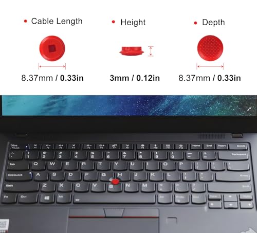 Tapas de repuesto Thinkpad con perfil de 3 mm para portátiles empresariales 3