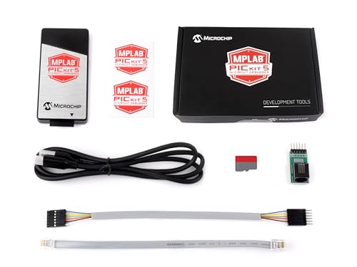 Waveshare PICkit 5 In-Circuit Debugger/Programmer(Upgraded Version), Support Programmer-To-Go, Type-C Port, Supports MPLAB, Card Programmer