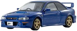 京商 (Kyosho) 京商オリジナル 1/64 ［MOTN］ 頭文字D SUBARU インプレッサ WRX (GC8) LED搭載 完成品 K07133LD