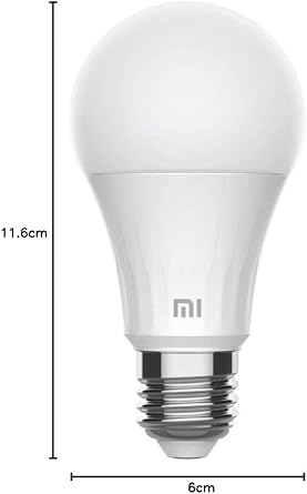 Xiaomi Mi Smart Smart LED Bulb, 8W, 810 lm, Warm White