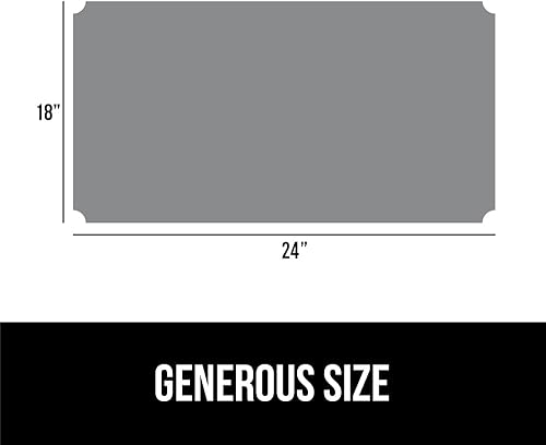 Miniatura 6 de GORILLA GRIP ShelfGuard - Revestimientos para estante de alambre compatibles con la unidad de estanterías Tienda Basics, juego de 5 revestimientos