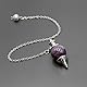 Pendel zum Wahrsagen der Radiästhesie aus Amethyst,Wahrsagerische Pendel aus Amethyst,Radiästhesie Pendel,Wahrsagerische Pendel,Pendel zum Wahrsagen der Radiästhesie