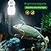 UVB Bulb for Reptiles, 5.0 26W UVB Light for Reptiles, Hygger zoo UVA UVB Reptile Light Bulb Reptile UVB Bulb UVB Light for Hermit Crab Snake Chameleon Reptile Lamp Terrarium Lamp for Tropical Reptile