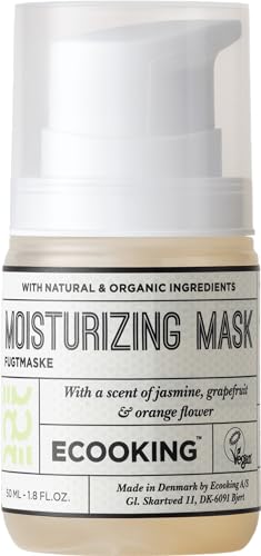 Ecooking Mascarilla facial hidratante - ¡Reaviva tu piel en solo 15 minutos! 2 Mascarillas hidratantes