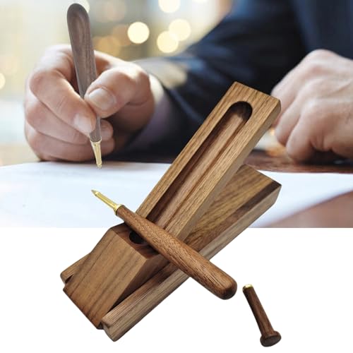 Stylo à bille chauve-souris en bois pour vos notes créatives à la maison - 2