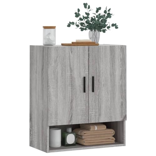 Armario de pared gris para proteger documentos con su puerta con cerradura 4