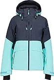 icepeak skijacke damen Regulierbarer Saum., Ausgestattet für Jacken-Hose-Befestigung., Verlängerter und schützender Rückensaum., Schneefang mit rutschhemmender Silikongummierung.