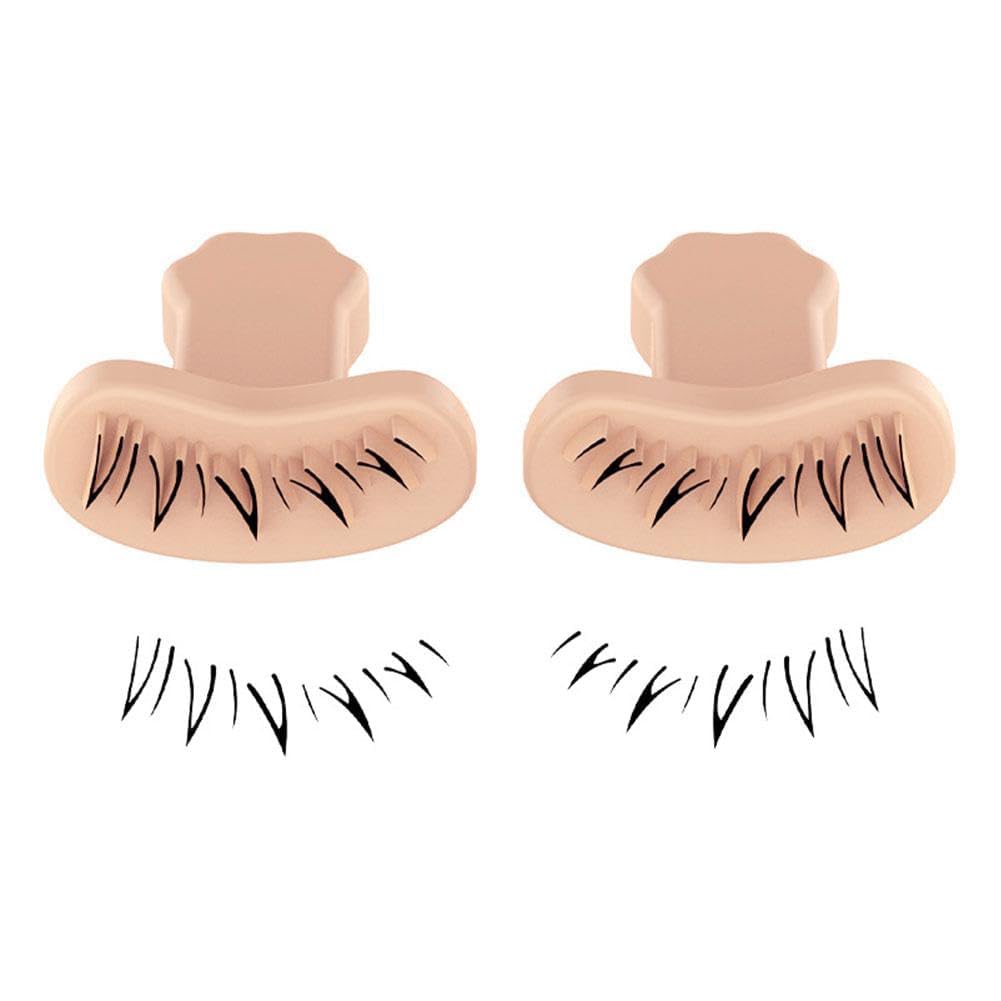 1Pair Arrivals Eyelash Stamps Tool, Lower Lash Stamp Tool, Extensions Natural Looking Bottom Lashes, DIY Lower Lashes False Eyelashes for Make up